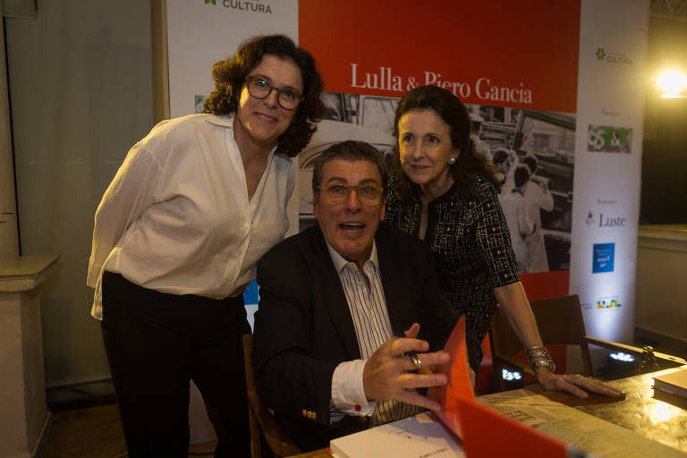 Lançamento do livro 'Lulla & Piero Gancia no Grande Prêmio da Vida'