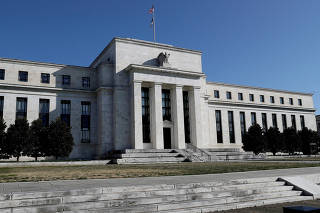 FILE PHOTO: Federal Reserve building is pictured in Washington