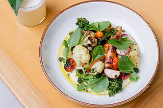 Arte na Cozinha: Virado à paulista vegetariano