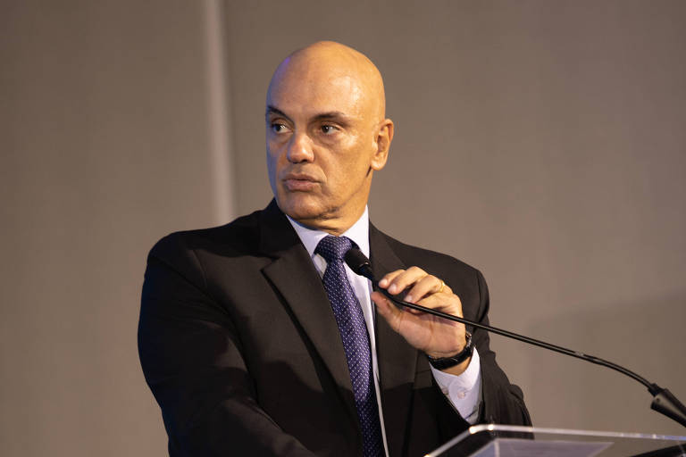 O ministro Alexandre de Moraes, do Supremo Tribunal Federal (STF), participa de evento comemorativo dos 30 anos da Advocacia-Geral da União (AGU).

