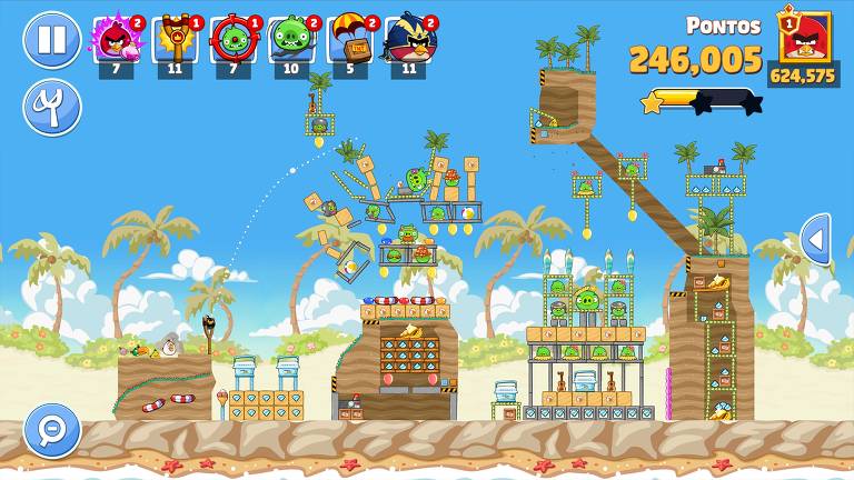 Os Angry Birds vai volta para a play story o foi confirmado pela