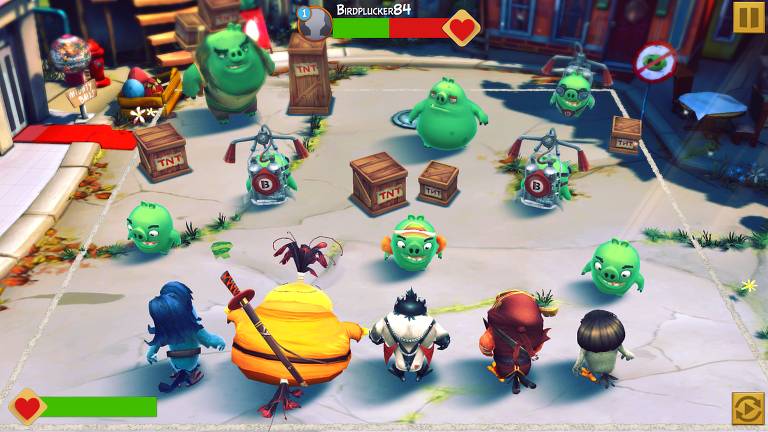 Os Angry Birds vai volta para a play story o foi confirmado pela