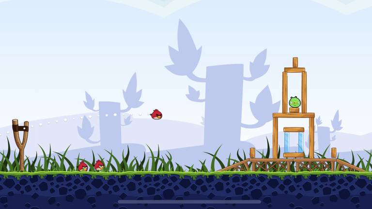 Imagem do jogo 'Rovio Classics: Angry Birds', da Rovio