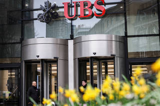 UBS office in London