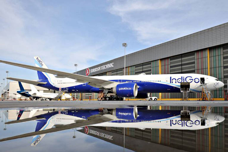 IndiGo recebe o Boeing 777-300ER mais apertado do mundo, com 531 assentos