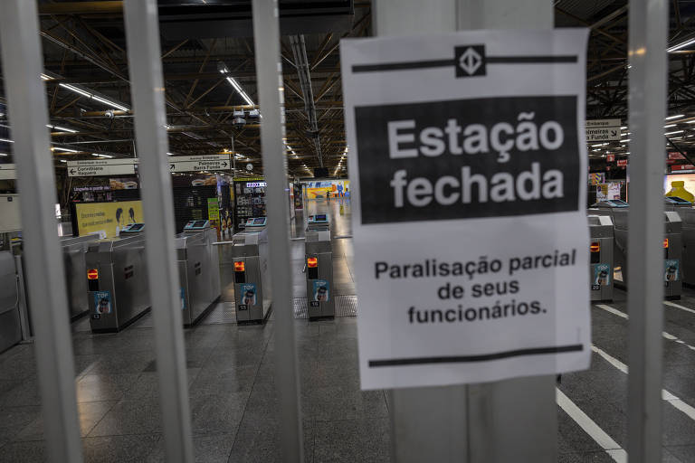 Greve dos metroviários continua nesta sexta-feira (24) em SP