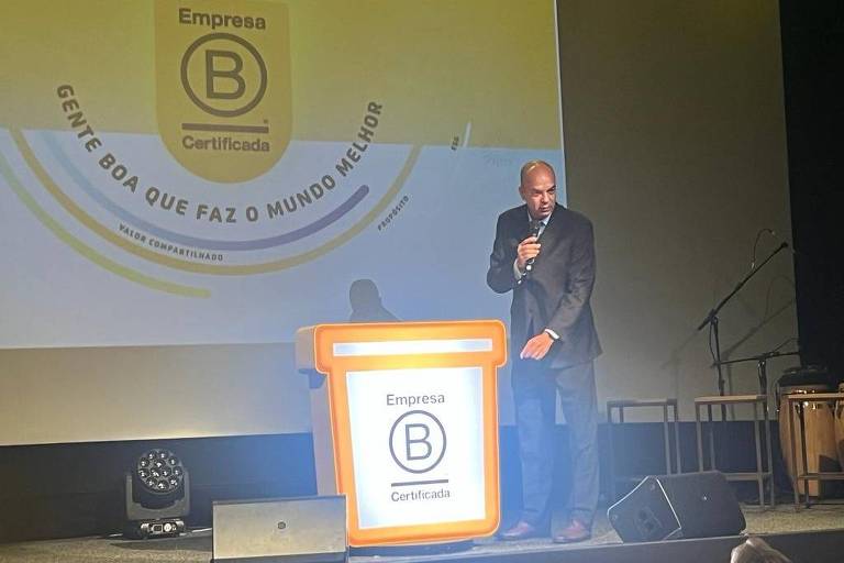 Marcos Bicudo, presidente da Vedacit, anuncia certificação da companhia como 'Empresa B'