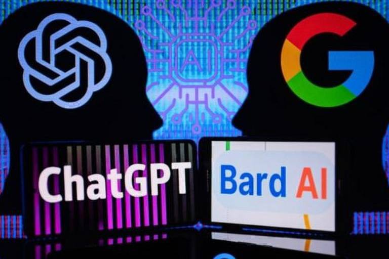 Veja quatro diferenças entre o ChatGPT e o Bard, chatbot de inteligência artificial do Google