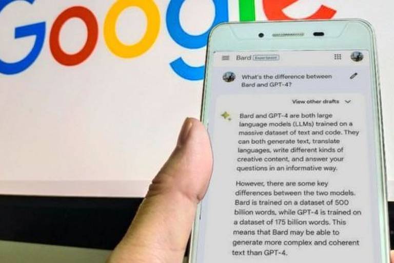 Google lança Bard, ferramenta de inteligência artificial