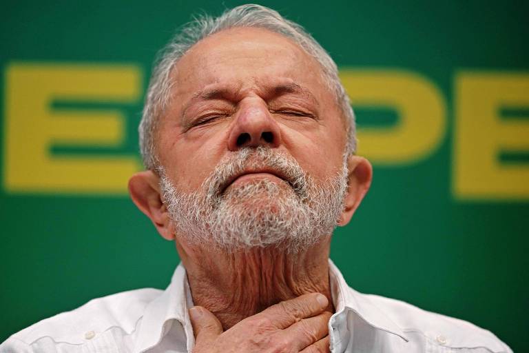 O presidente Lula (PT)

