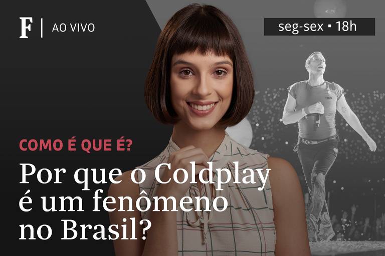 TV Folha analisa o 'fenômeno Coldplay' no Brasil