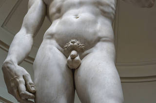 Escultura David (Davi), obra renascentista de Michelangelo