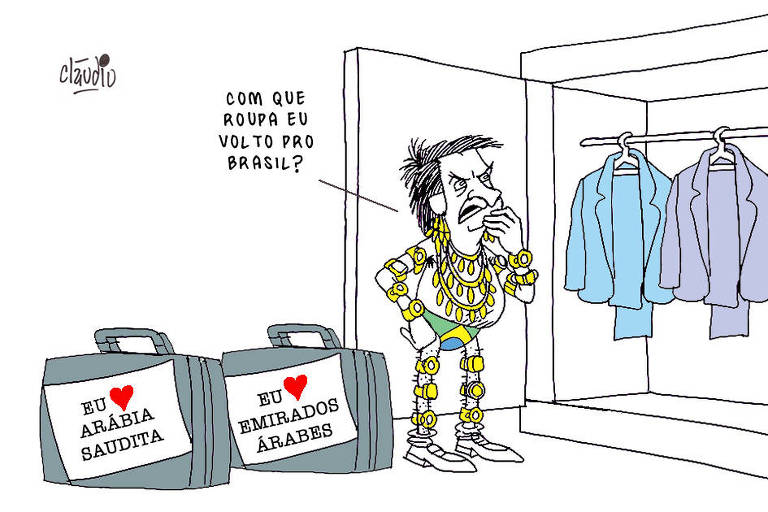Com que roupa Bolsonaro volta?