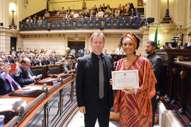 Marielle Franco na Câmara Rio 