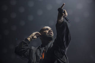Drake performs during the Summer Sixteen Tour at the Frank Erwin Center in Austin, Texas.
