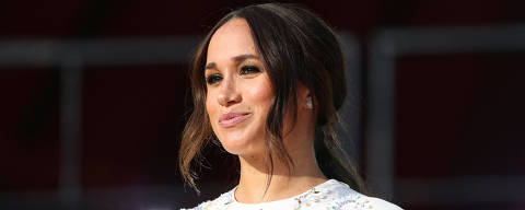 FILE PHOTO: Meghan Markle appears onstage at the 2021 Global Citizen Live concert at Central Park in New York, U.S., September 25, 2021. REUTERS/Caitlin Ochs/File Photo ORG XMIT: FW1