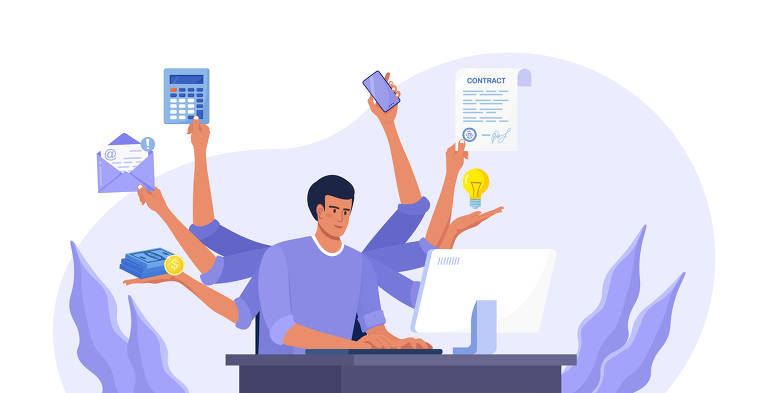 O cérebro e o corpo vão produzir substâncias como noradrenalina, adrenalina e o famoso cortisol, conhecido como o hormônio do estresse