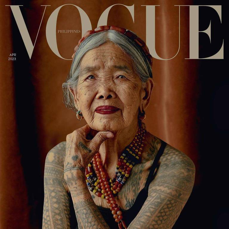 Apo Whang-od na capa da Vogue Filipinas