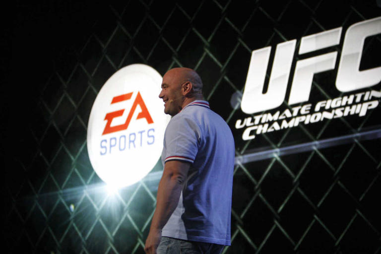 O presidente do Ultimate Fighting Championship (UFC), Dana White 