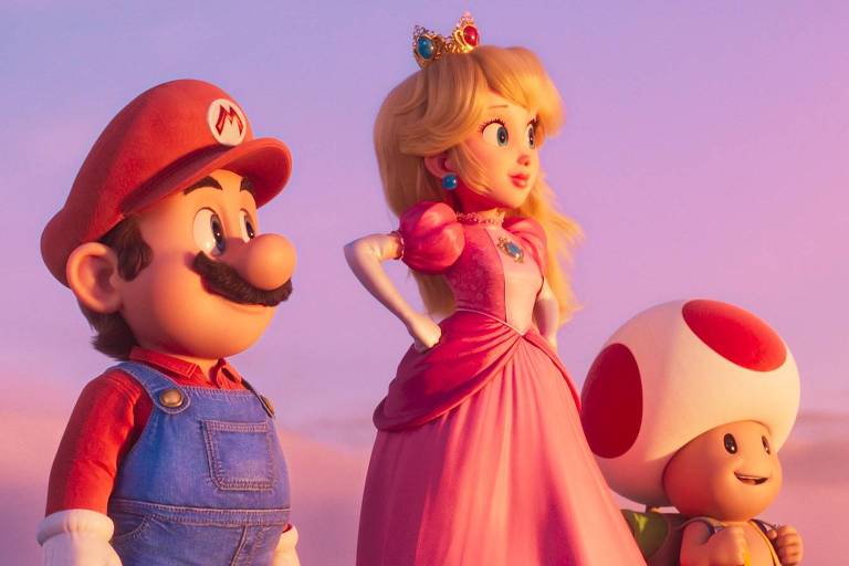 Cena da animação 'Super Mario Bros. - O Filme', dirigido por Aaron Horvath e Michael Jelenic