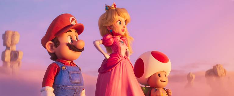Cena da animação 'Super Mario Bros. - O Filme', dirigido por Aaron Horvath e Michael Jelenic
