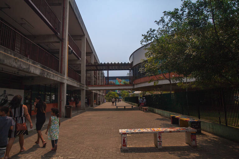Em setembro de 2019, um aluno cometeu ataque no Centro Educacional Unificado (CEU) Aricanduva, na zona leste de São Paulo. Na imagem, a instituição fechada após os ataques