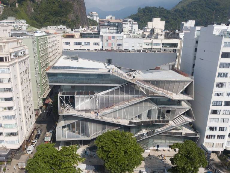 Veja fotos da retomada das obras do MIS no Rio de Janeiro