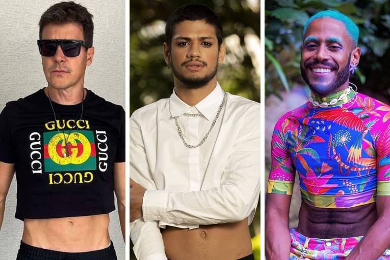 Moda sem gênero: homens aderem ao uso de croppeds; veja looks de famosos