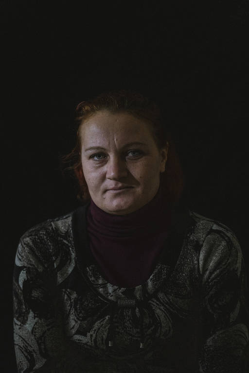 Jornik antes de partir para encontrar seu filho, Artem