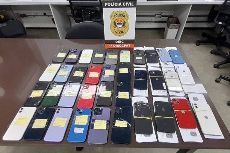 Homem é preso no centro de São Paulo com 36 iPhones roubados