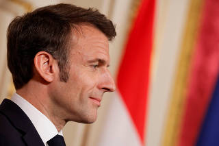 French President Macron makes a state visit to the Netherlands