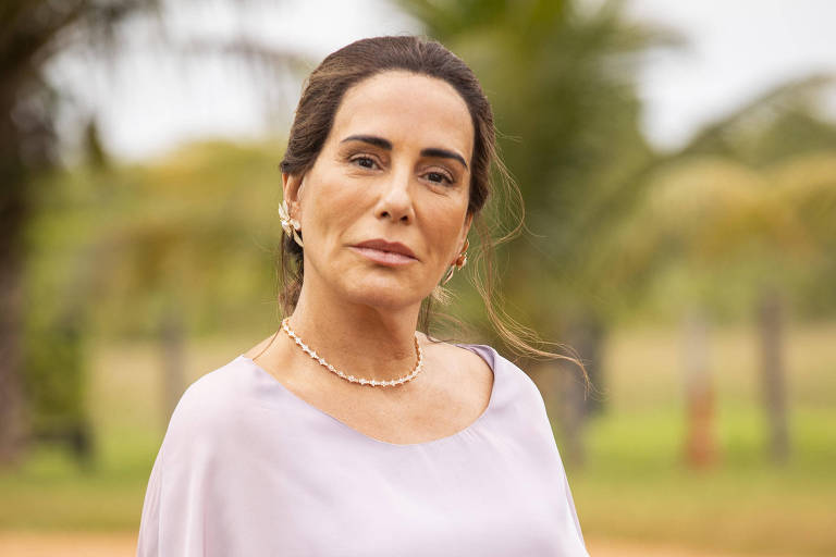 Gloria Pires no papel de Irene La Selva em 'Terra e Paixão'