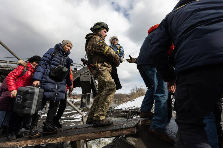 Cena do filme 'Liberdade em Chamas', de Evgeny Afineevsky