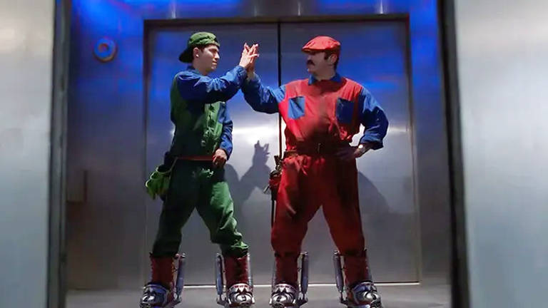 Cena do filme Super Mario Bros. (1993)