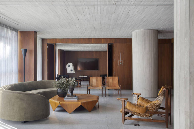 Projeto de interiores da Residência DN, desenvolvido pelo escritório de arquitetura BC Arquitetos --projeto venceu o IF Awards, o Oscar do design