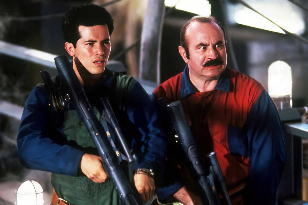 O terrível filme de Super Mario Bros. de 1993 chega ao topo das paradas de  vendas da  - Jogos, filmes, televisão que você ama