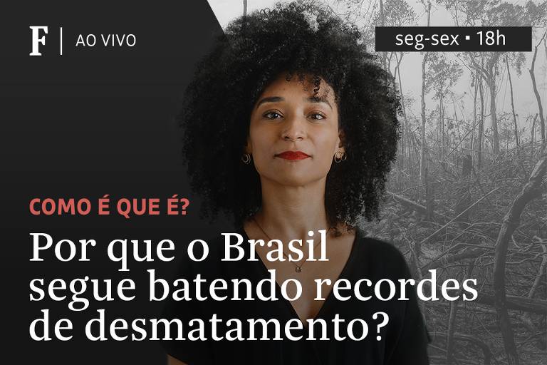 TV Folha fala sobre os recordes de desmatamento na Amazônia e no cerrado