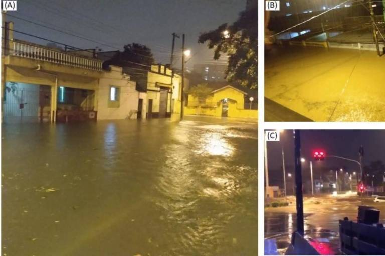 Experimento feito no Inpe identifica locais com maior risco de inundação em cidades