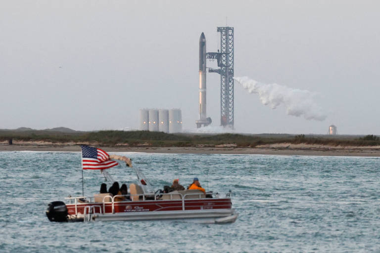 Após falha em 1ª tentativa, SpaceX tentará lançar Starship na quinta (20)