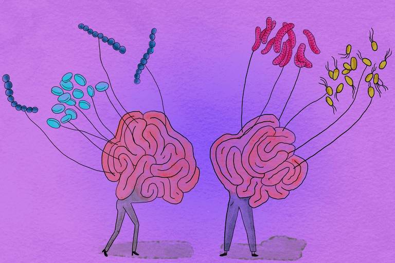 Quem vive no seu intestino pode estar mandando no seu cérebro