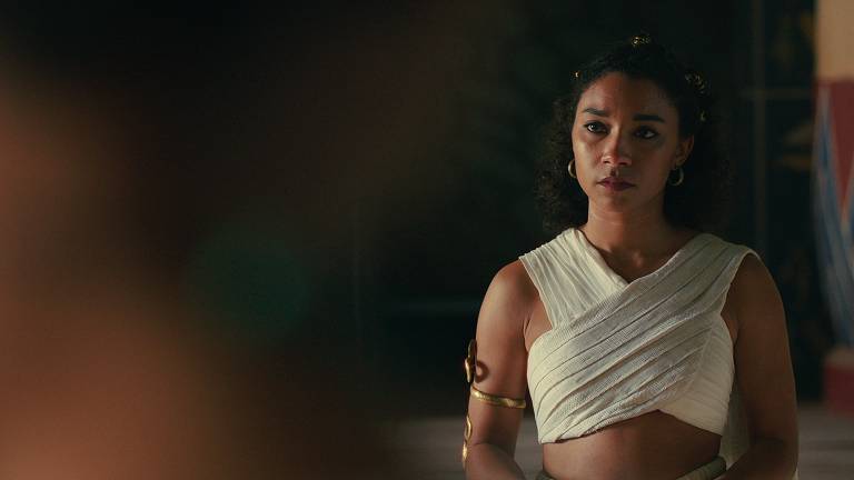 Cena de 'Rainha Cleópatra', filme da Netflix