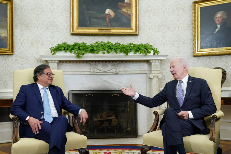 Colombiano Petro visita Biden com pedido de alívio de sanções à Venezuela
