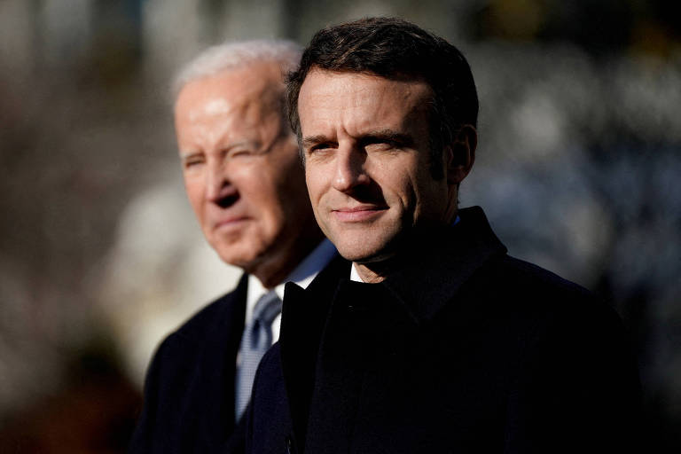 Biden e Macron enfatizam papel da China para frear Guerra da Ucrânia