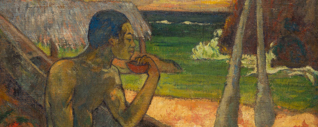 'Pobre Pescador', pintura a óleo de de 1896 de Paul Gauguin que faz parte da coleção do Masp desde 1958