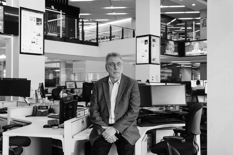 FILE -- Martin Baron, executive editor of The Washington Post, in the newspaper's newsroom in Washington, May 18, 2017. Baron will retire at the end of February, the publication announced Tuesday on Jan. 26, 2021. (Justin T. Gellerson/The New York Times)