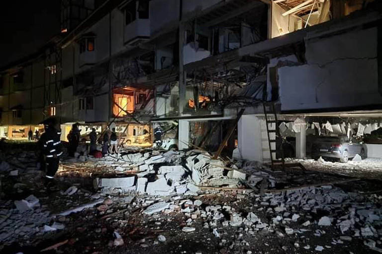 Veja fotos da explosão que deixou quatro feridos em condomínio de Campos do Jordão