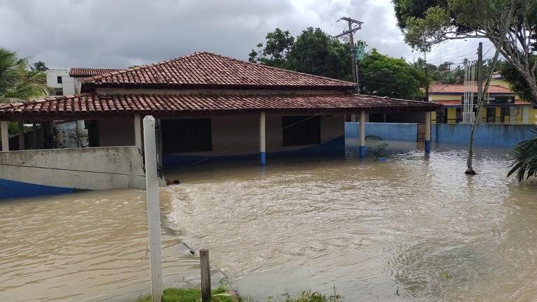 Chuvas no Sul da Bahia