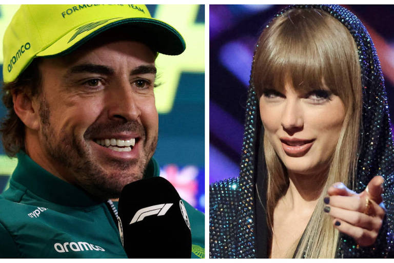 Fernando Alonso aquece rumores de caso com Taylor Swift