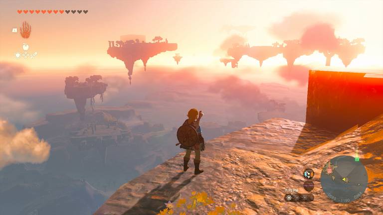 Imagem do jogo "The Legend of Zelda: Tears of the Kindom", lançado pela Nintendo