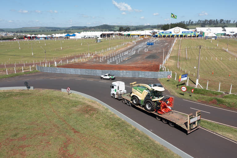Maquina agrícola chega para a 28ª edição da Agrishow, em Ribeirão Preto, principal referência em tecnologia agrícola na América Latina
